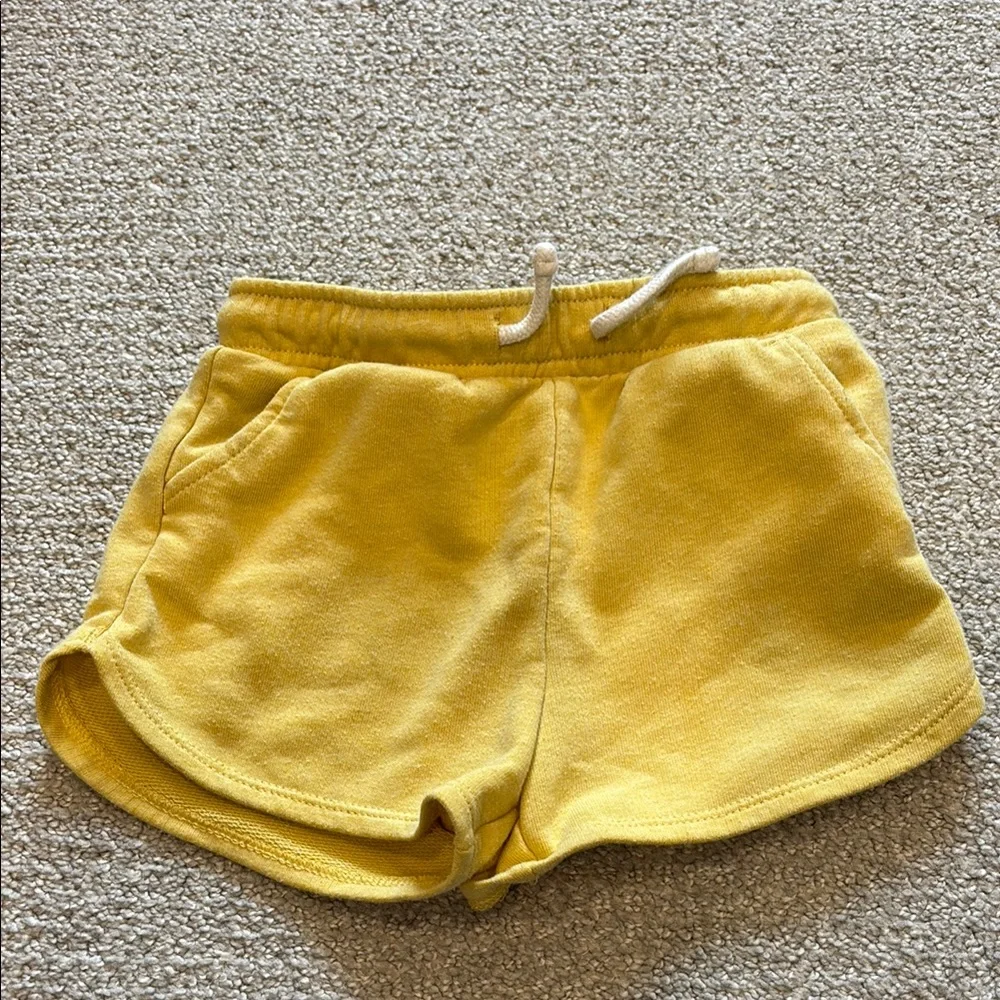 Old Navy Bright Yellow Kids Shorts
